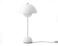 Flowerpot VP3 Table Lamp, matt white