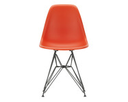 Eames Plastic Side Chair DSR, poppy red