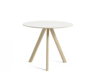 Copenhague CPH 20 Table Ø90, oak/white laminate