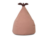 Pear Bean Bag, dusty rose