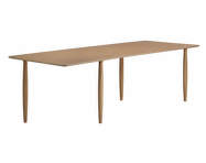 Oku Dining Table L250, light smoked oak