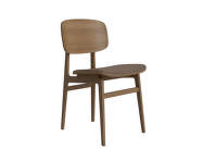 NY11 Chair, light smoked oak / Dunes Leather Dark Brown 21001