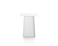 Metal Side Table Small, soft white
