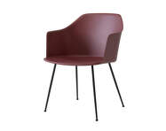 Rely HW33 Armchair, black/red brown