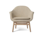 Harbour Lounge Chair, natural oak / Bouclé 02