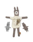 Lee Merino Rabbit Family