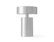 Column Table Lamp, brushed aluminium