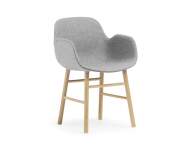 Form Armchair Oak Full Upholstery, Synergy