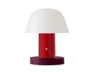 Setago JH27 Table Lamp, maroon/grape