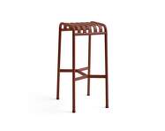 Palissade Bar Stool, iron red