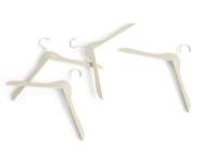 Coat Hanger Set of 4, cream