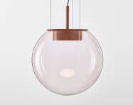 Orbis 500 PC1291 Pendant Lamp, light pink / pink matte