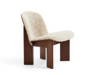 Chisel Lounge Chair, walnut / Sheepskin Mohawi 21