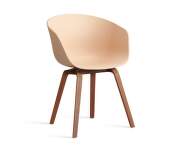 AAC 22 Chair Walnut Veneer, pale peach