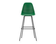 Eames Plastic Bar Stool High, emerald