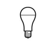 Flos LED Lamp E27 25W 2700K Dimmable