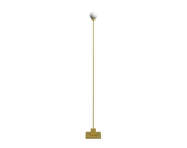 Snowball Portable Floor Lamp, brass