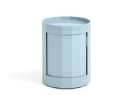Facet Cabinet Low, misty blue