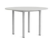Annex Round Table Ø120, anodized/cloud grey