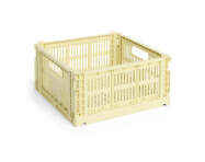 Colour Crate Medium Square, light yellow