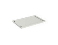 Colour Crate Lid Plastic Small, grey
