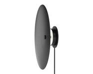 Reflection Wall Lamp, black lacquered aluminium
