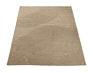 Zen Rug Square 250x250, dark beige