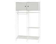 String Hallway T Shelving Set, white