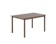 Linear Steel Table 140 cm, taupe