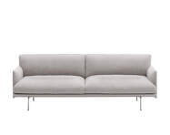 Outline Soft 3-seater Sofa, Clay 12
