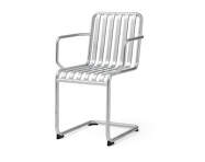 Palissade Cantilever Armchair, galvanised