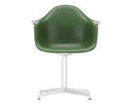 Eames Plastic Armchair DAL, forest / white