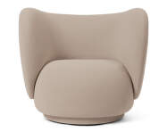 Rico Lounge Chair, Grain cashmere