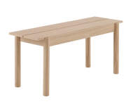 Linear Wood Bench 110 cm