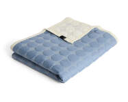 Mega Dot Organic Plaid 235x245, dusty blue