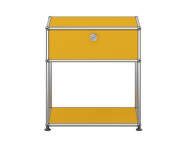USM Haller M54 Bedside Table, golden yellow