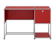 USM Haller Home Office Desk B21, ruby red