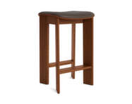 Chisel 30 Bar Stool H65, walnut / Grano chocolate