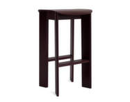 Chisel 30 Bar Stool H75, dark bordeaux lacquered beech