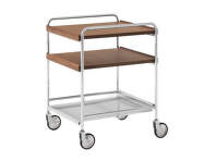 Alima Trolley NDS2, chrome / walnut
