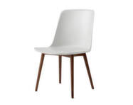 Rely Side Chair HW71, walnut / oyster