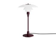 PH 3/2 Table Lamp, glossy burgundy