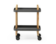 Block Table, dark grey