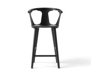 In Between SK7 Counter Chair, black lacquered oak