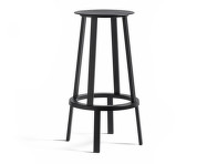 Revolver Bar Stool H75, black