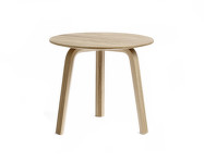 Bella Coffee Table Ø45x39, lacquered oak