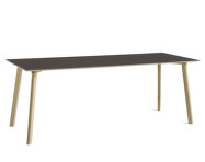 CPH Deux 210 Table L200, stone grey/beech