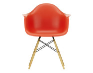 Eames Plastic Armchair DAW, poppy red
