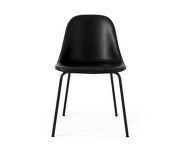 Harbour Side Chair Steel Base, Dakar leather 0842