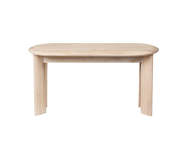 Bevel Bench, white oak